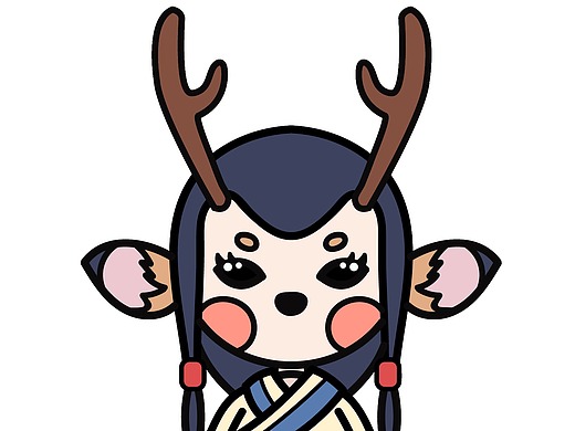 若来ip设计---小鹿仙luanna