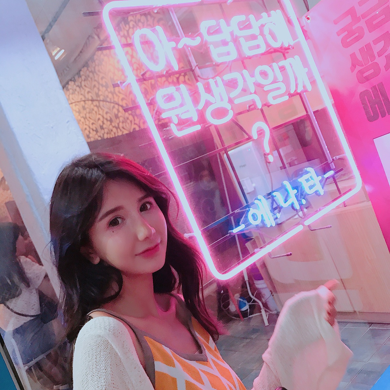 韩国夜景手机随手拍