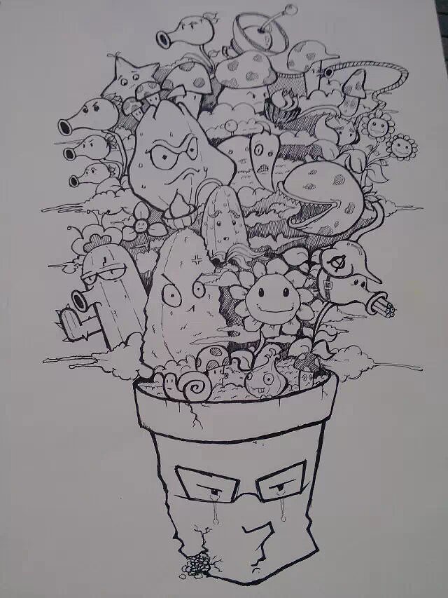 创意手绘整合（图ZNjg5NTE0NjA=） - 艺术插画 - 站酷设计师Z_Kim原创素材 - 站酷ZCOOL