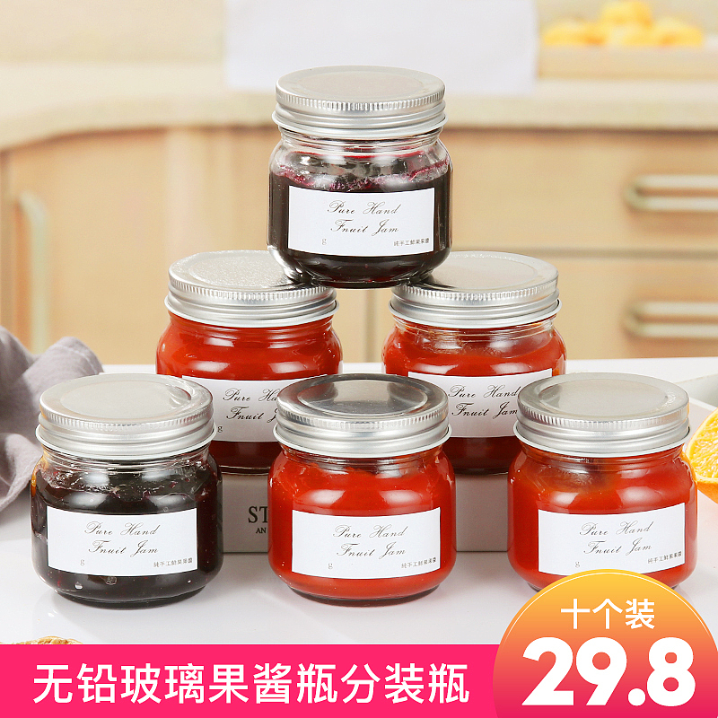无铅玻璃果酱瓶~玻璃瓶-杂粮罐-柠檬蜂蜜杯-干果食品罐（图ZMTE4NDYxMzM2） - 电商 - 站酷设计师queenes原创素材 - 站酷ZCOOL