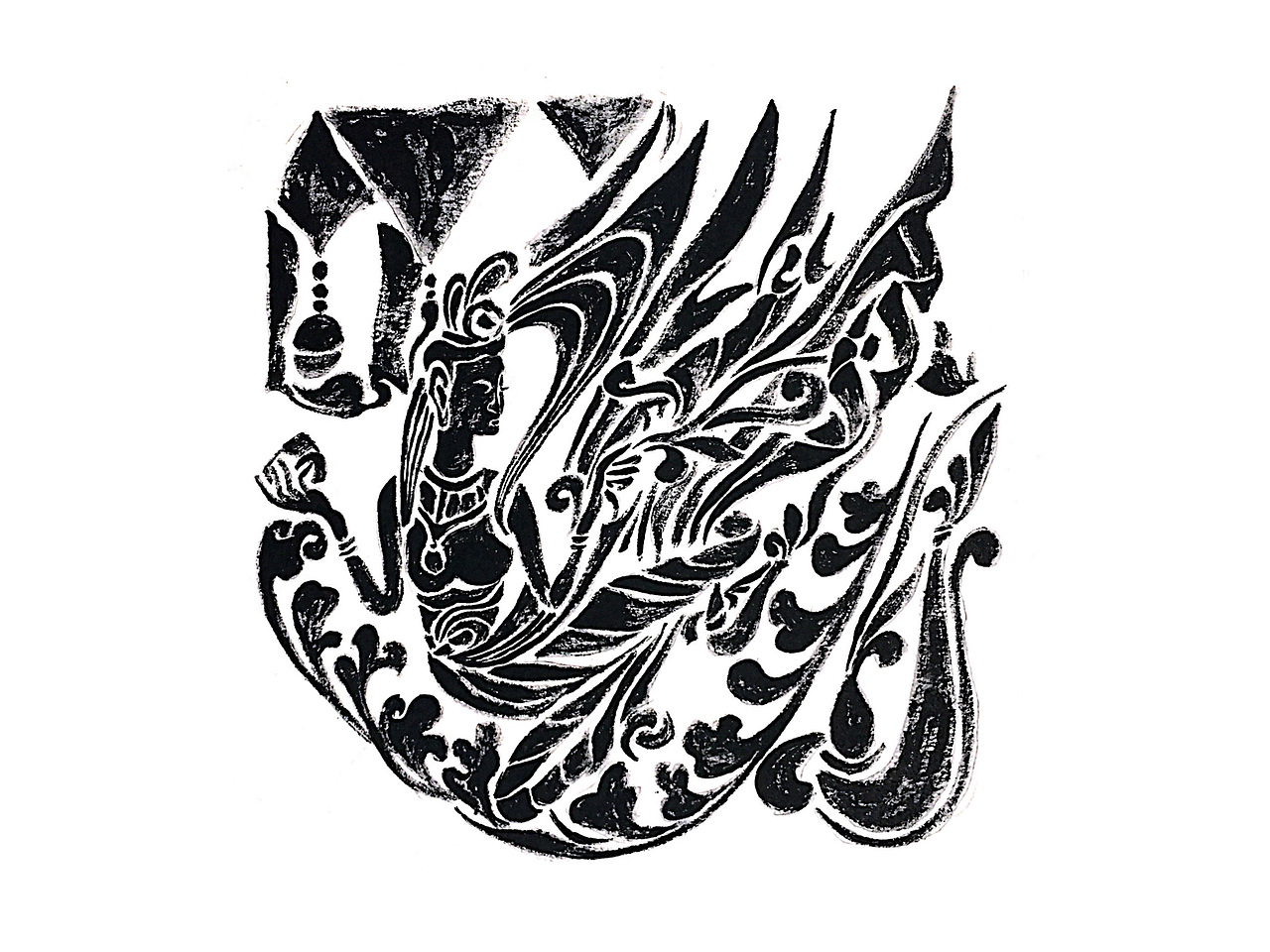 汉画像砖临摹分析