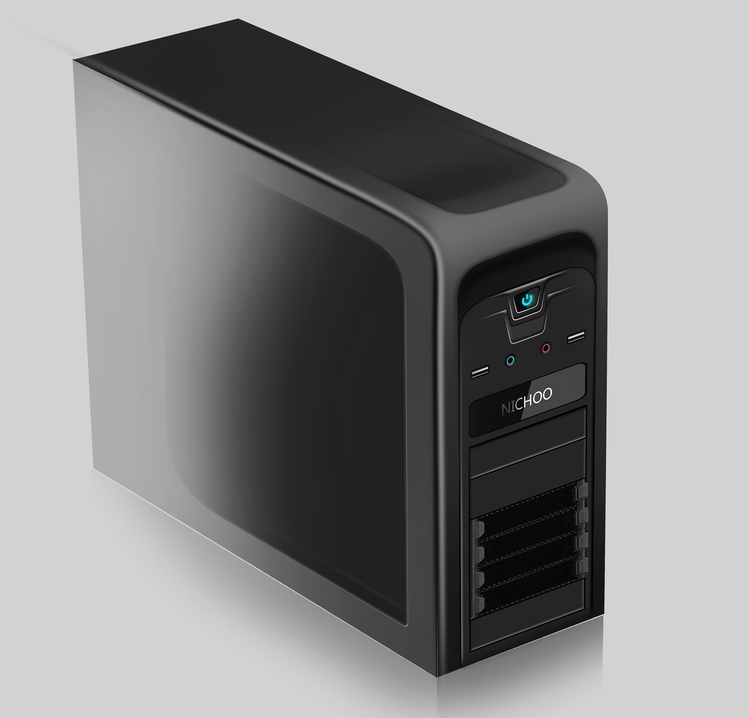 电脑机箱外观设计