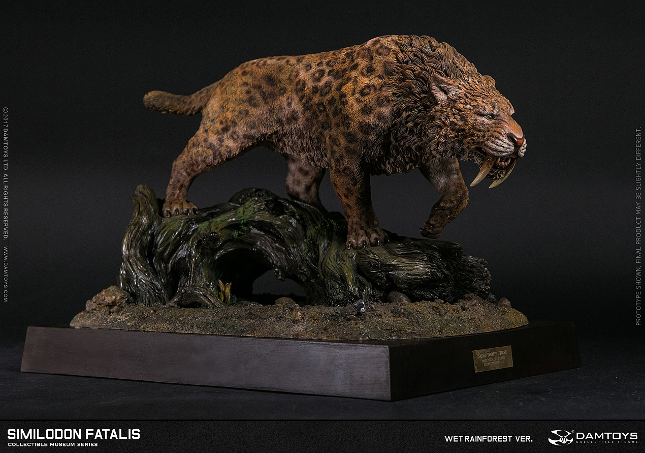 刃齿虎(剑齿虎) 收藏级雕像（图ZOTY5MDMxOTI=） - 生活用品 - 站酷设计师DAMTOYS原创素材 - 站酷ZCOOL