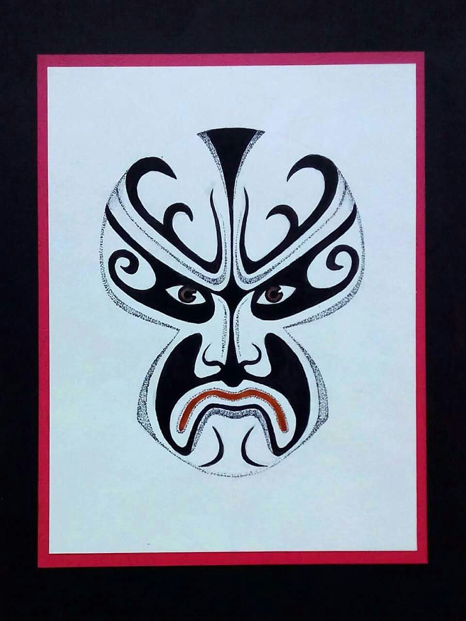 中国戏曲元素结合设计