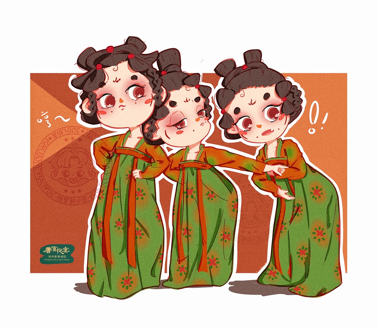 分享收藏标签唐宫夜宴古风q版作品信息创作时间2020/09/18古风q版1