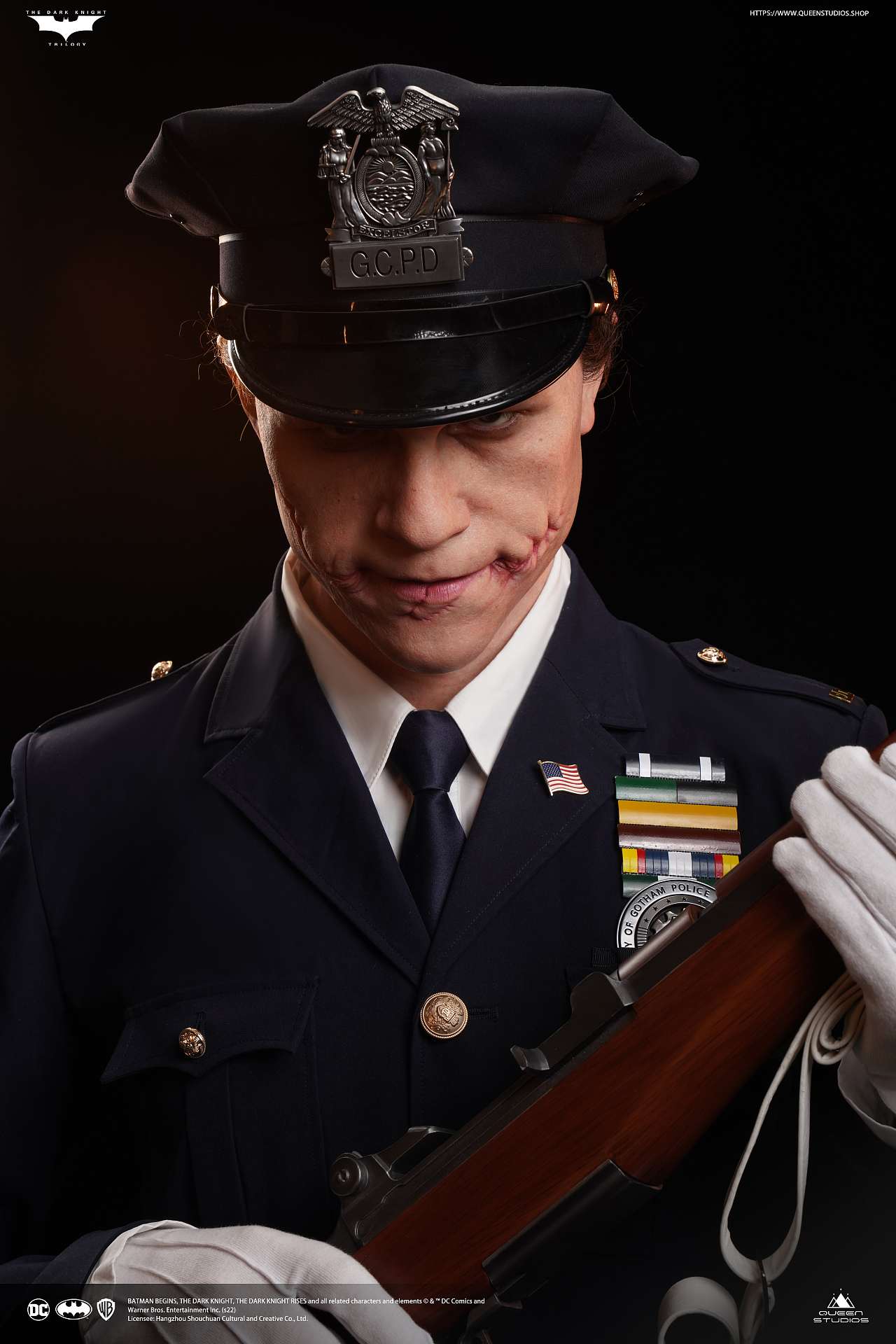 Queen Studios 小丑（警装）1/1胸像
