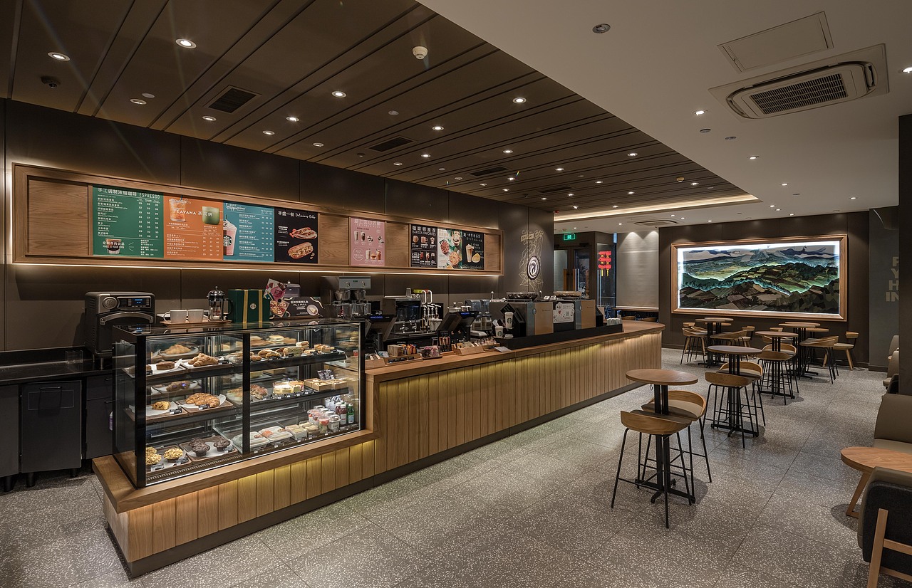 星巴克-室内空间摄影