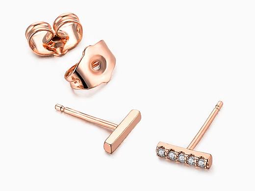 Simple Stud Earrings