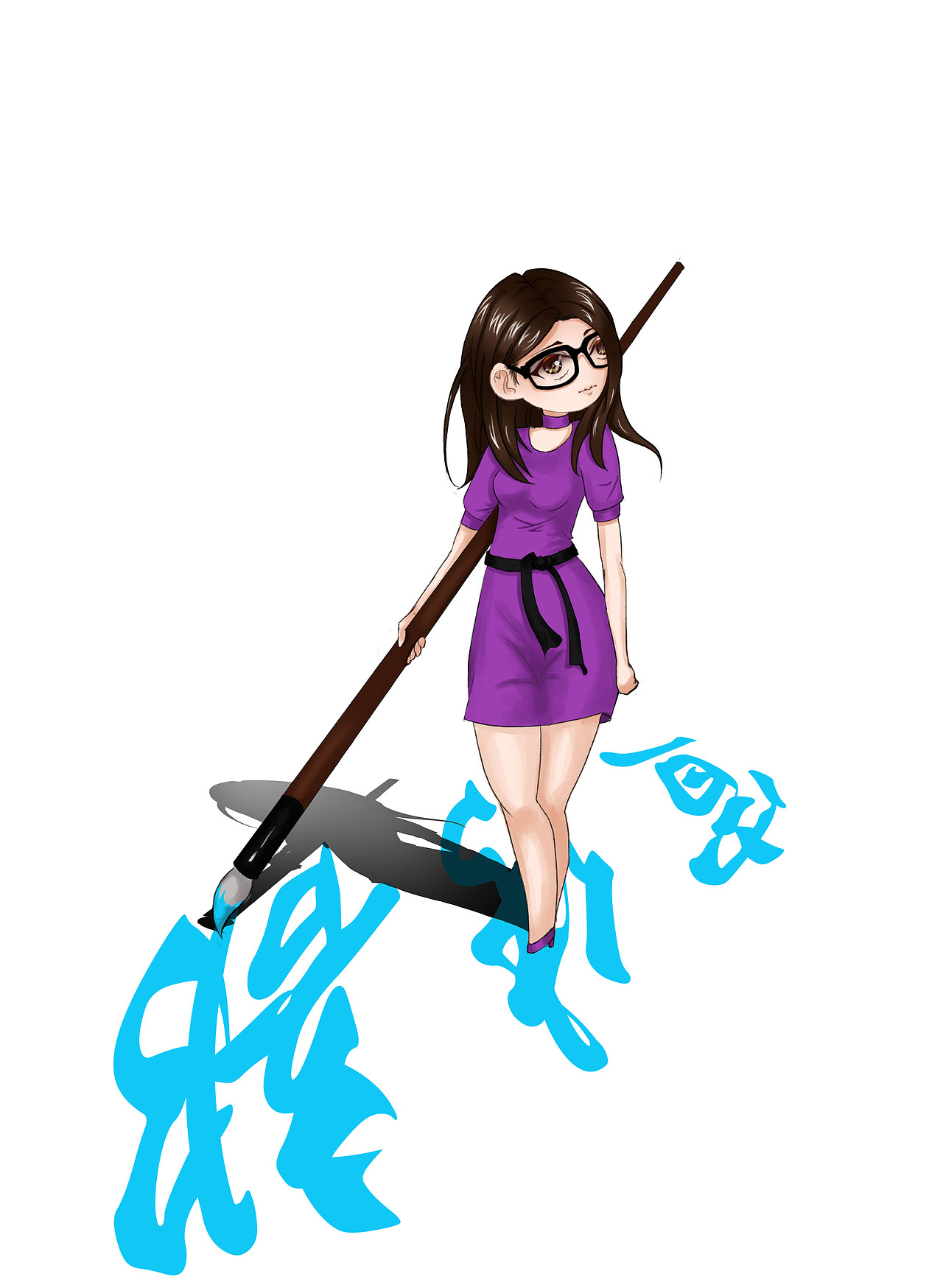 部門Q版繪（圖ZNDY4NDU2MzY=） - 藝術(shù)插畫 - 站酷設(shè)計師洛水沉心原創(chuàng)素材 - 站酷ZCOOL