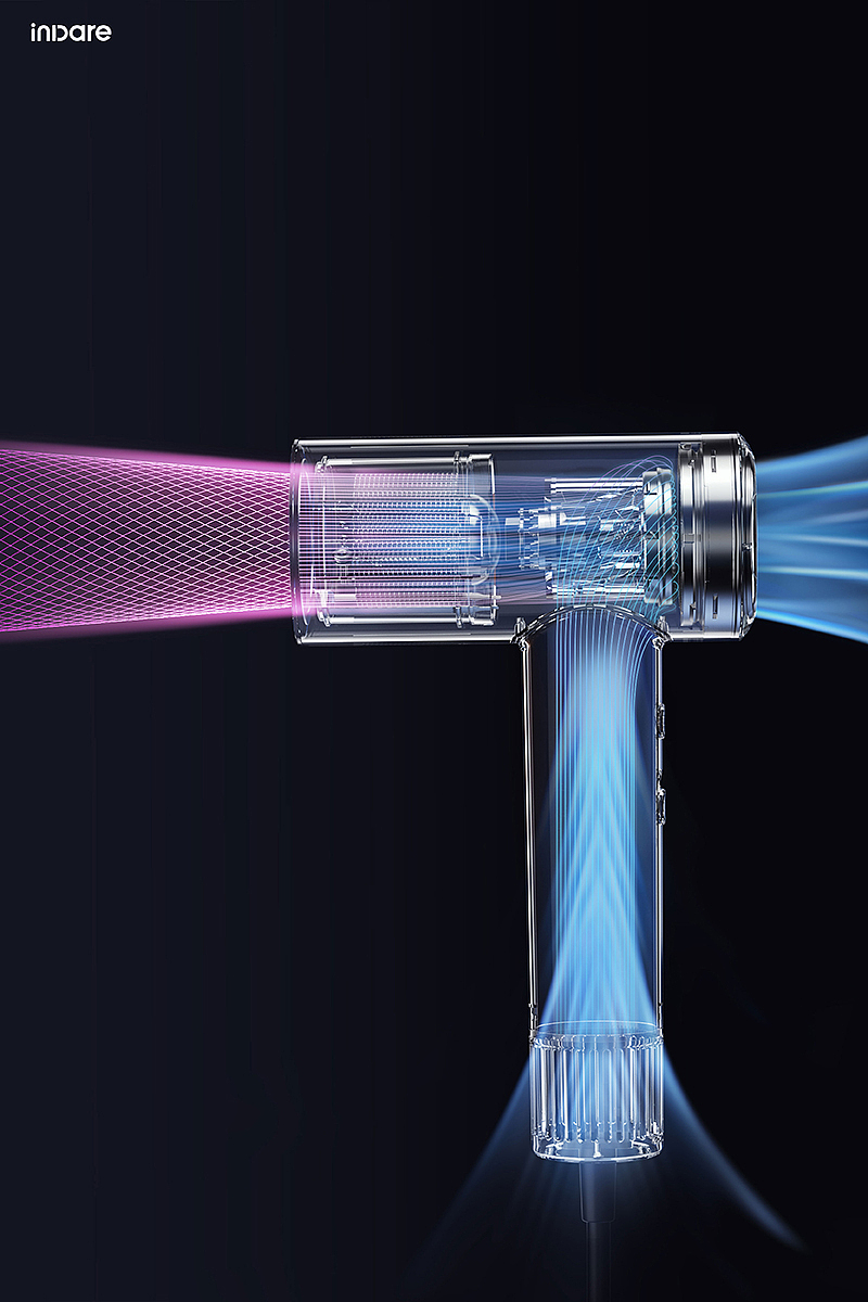 小米 x inDare | 米家高速吹风机 H700 视觉传播创意