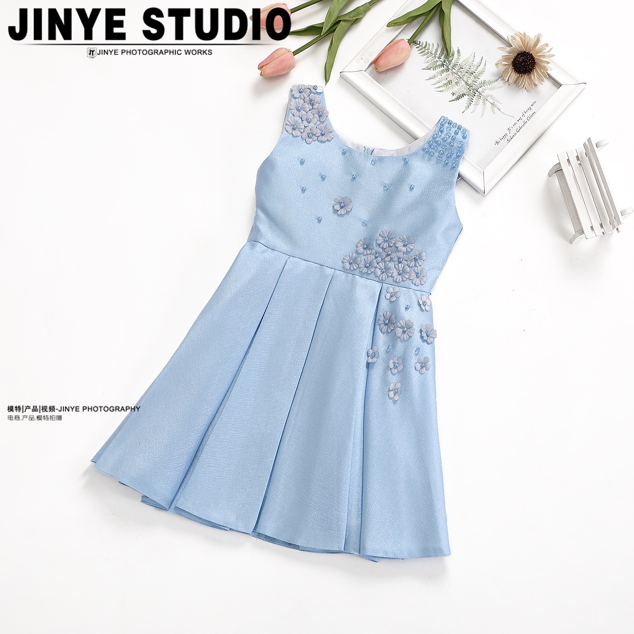 广州金也摄影|童装公主连衣裙拍摄