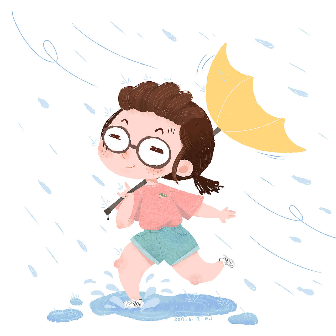 随手画（图ZODI4MDUxNjg=） - 儿童插画 - 站酷设计师大脸猫爱吃芋艿头原创素材 - 站酷ZCOOL