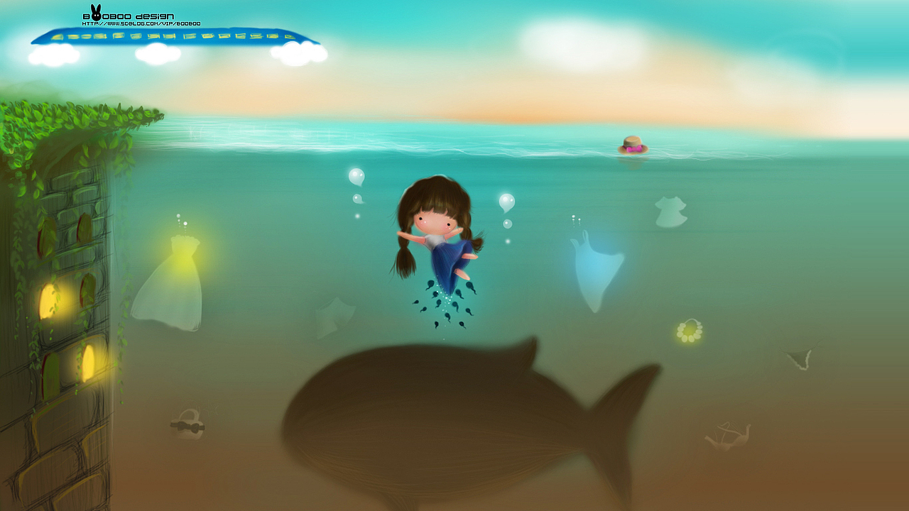 迷失空间（图ZMTE1ODM4NDQ=） - 儿童插画 - 站酷设计师booboo原创素材 - 站酷ZCOOL
