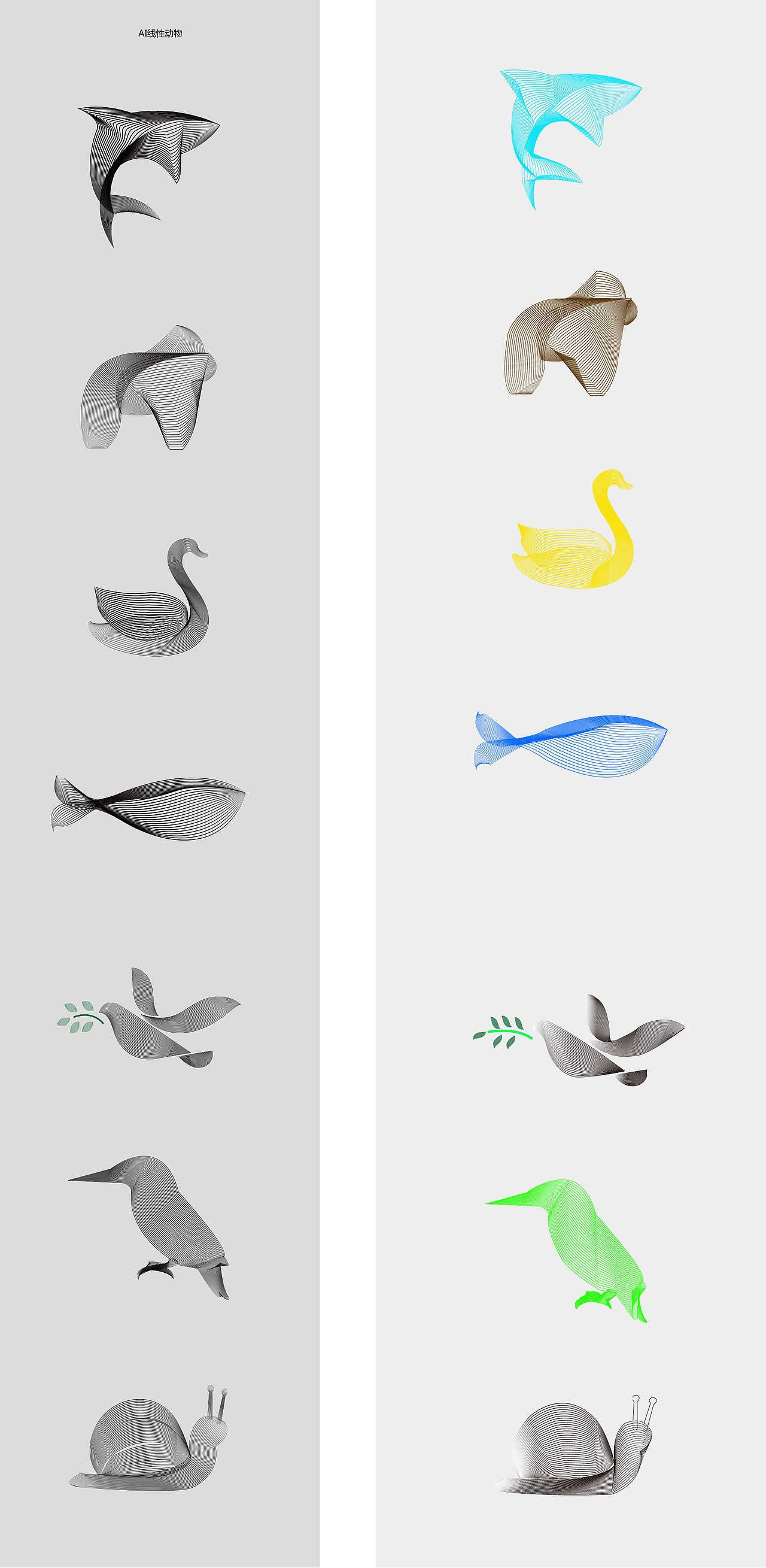 混合工具 线形动物