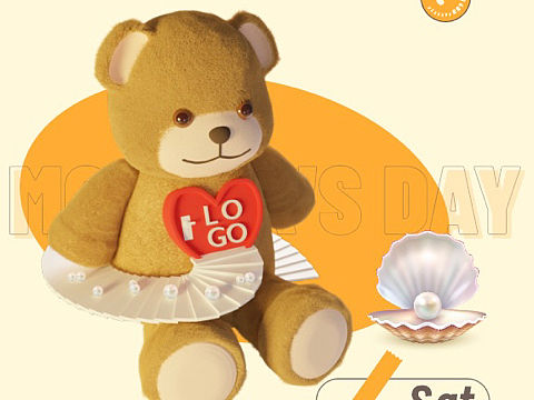 开蚌取珠做项链“母亲节活动”（个人主页-ZNjUyMTU1Mjg=） - 其他平面 - 站酷设计师攀岩的瓜子原创素材 - 站酷ZCOOL