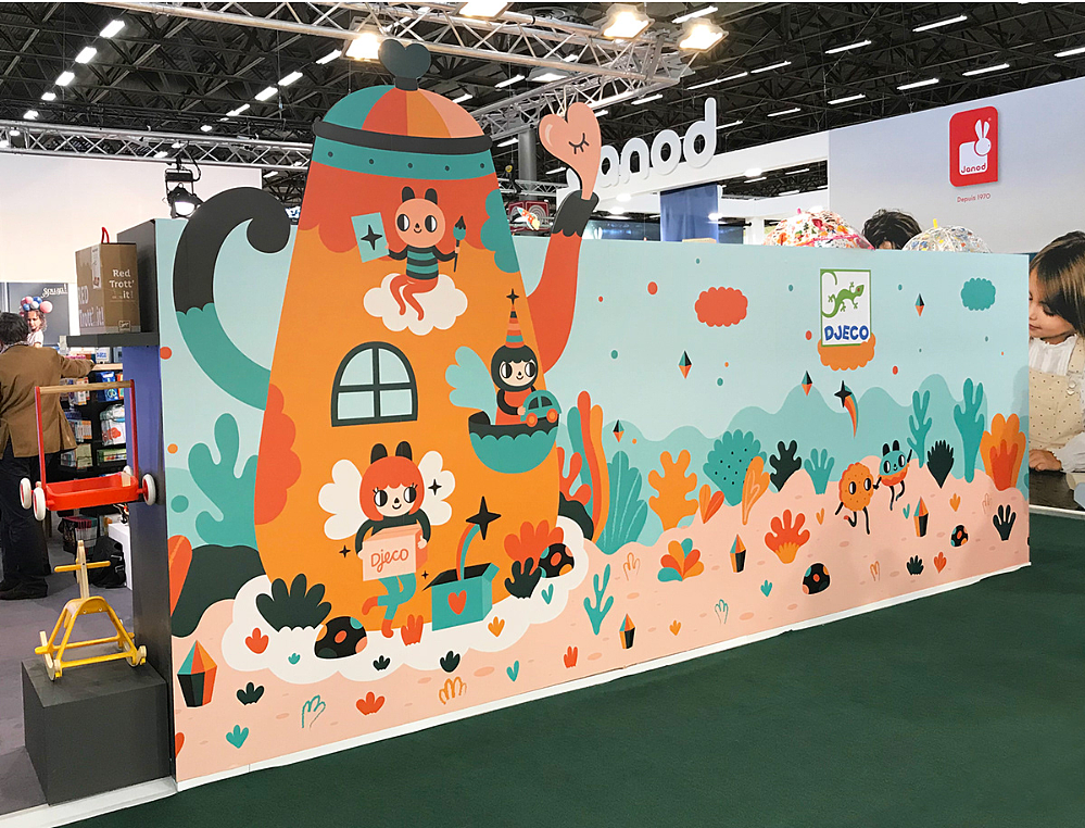 艺峰国际艺术家Muxxi为Djeco Toys设计(图ZMjQ2MDk5MDQw) - 展陈设计 - 站酷设计师AG艺峰国际原创素材 - 站酷ZCOOL