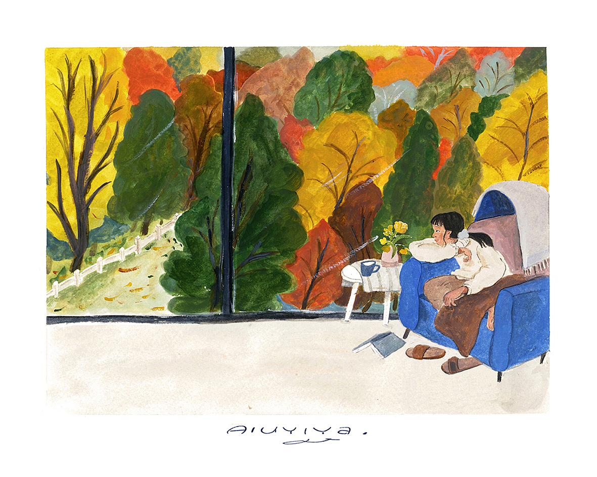 窗（图ZMjU5NTMyMzEy） - 商业插画 - 站酷设计师六一kaki原创素材 - 站酷ZCOOL