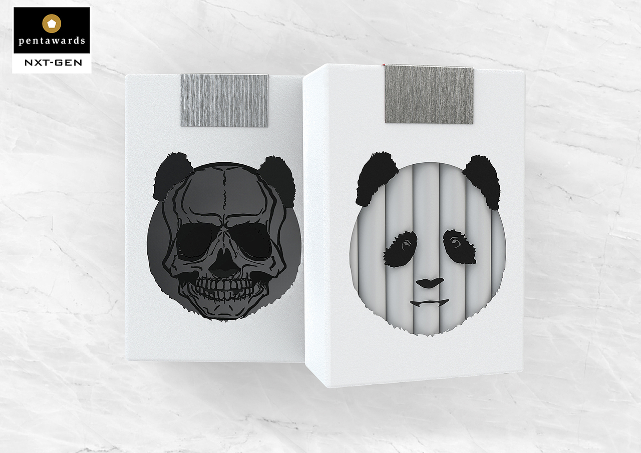 【PENTAWARDS】熊貓煙盒 VER.2（圖ZMTYyOTc3Njc2） - 包裝 - 站酷設(shè)計師陳昱NATHAN原創(chuàng)素材 - 站酷ZCOOL