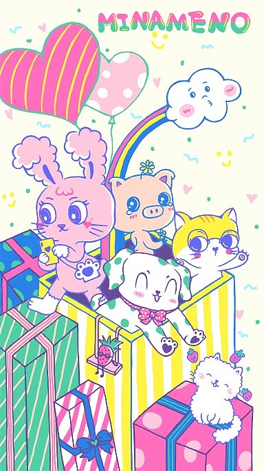 插画合集（图ZMTY5Nzc3MzA4） - 创作习作 - 站酷设计师米昂minameno原创素材 - 站酷ZCOOL