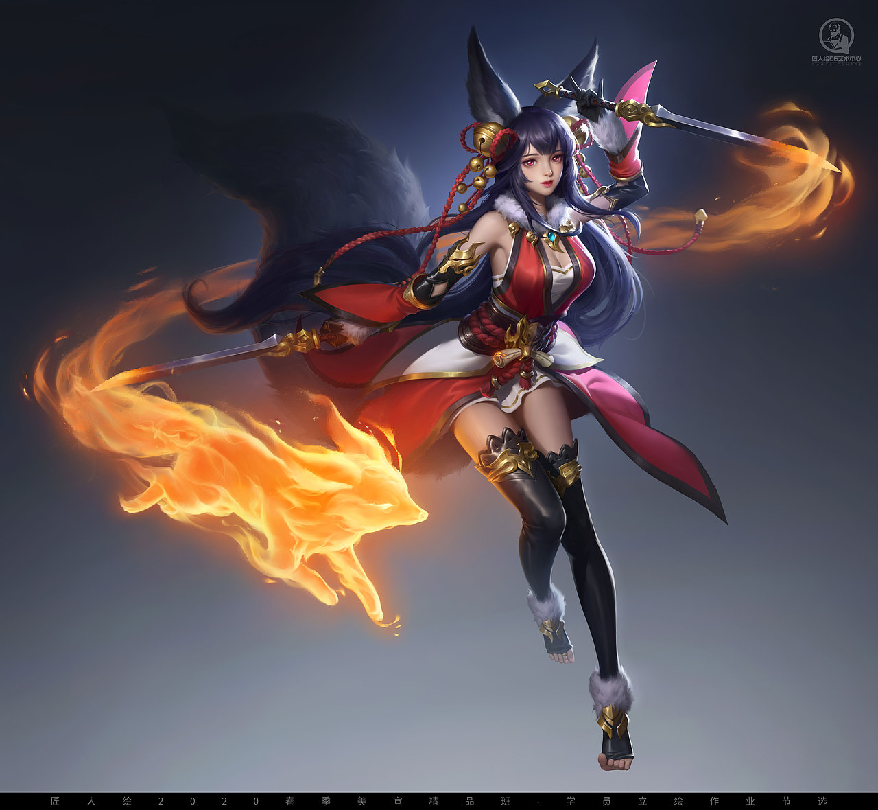 匠人绘20春美宣班第三个月学员立绘作业节选vol1