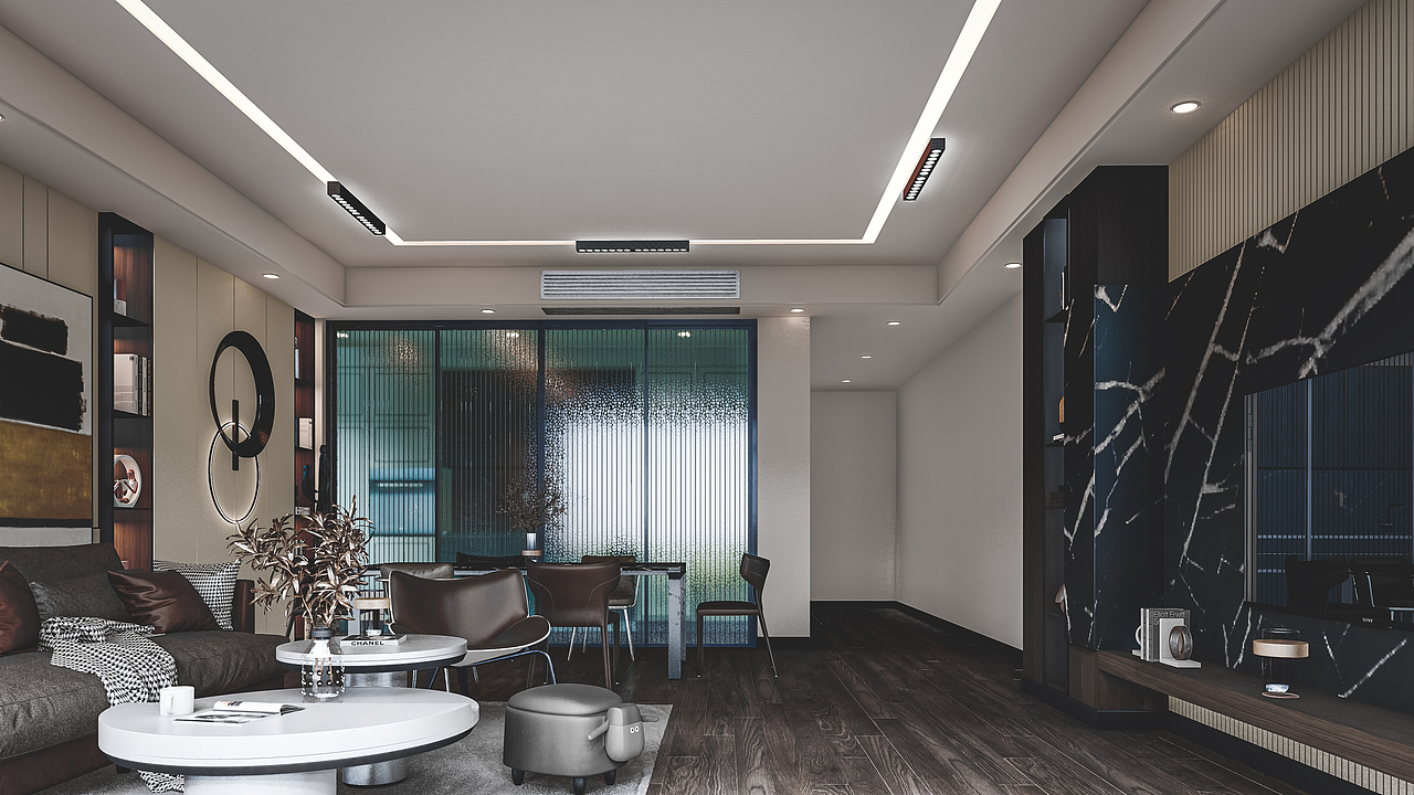 lumion10渲染 #室内客餐厅