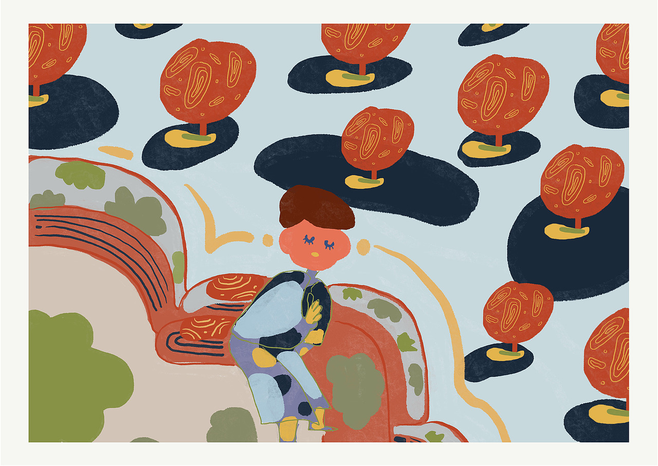 2021年终总结（图ZMjkwMzE3NDY4） - 艺术插画 - 站酷设计师卷卷upupup原创素材 - 站酷ZCOOL