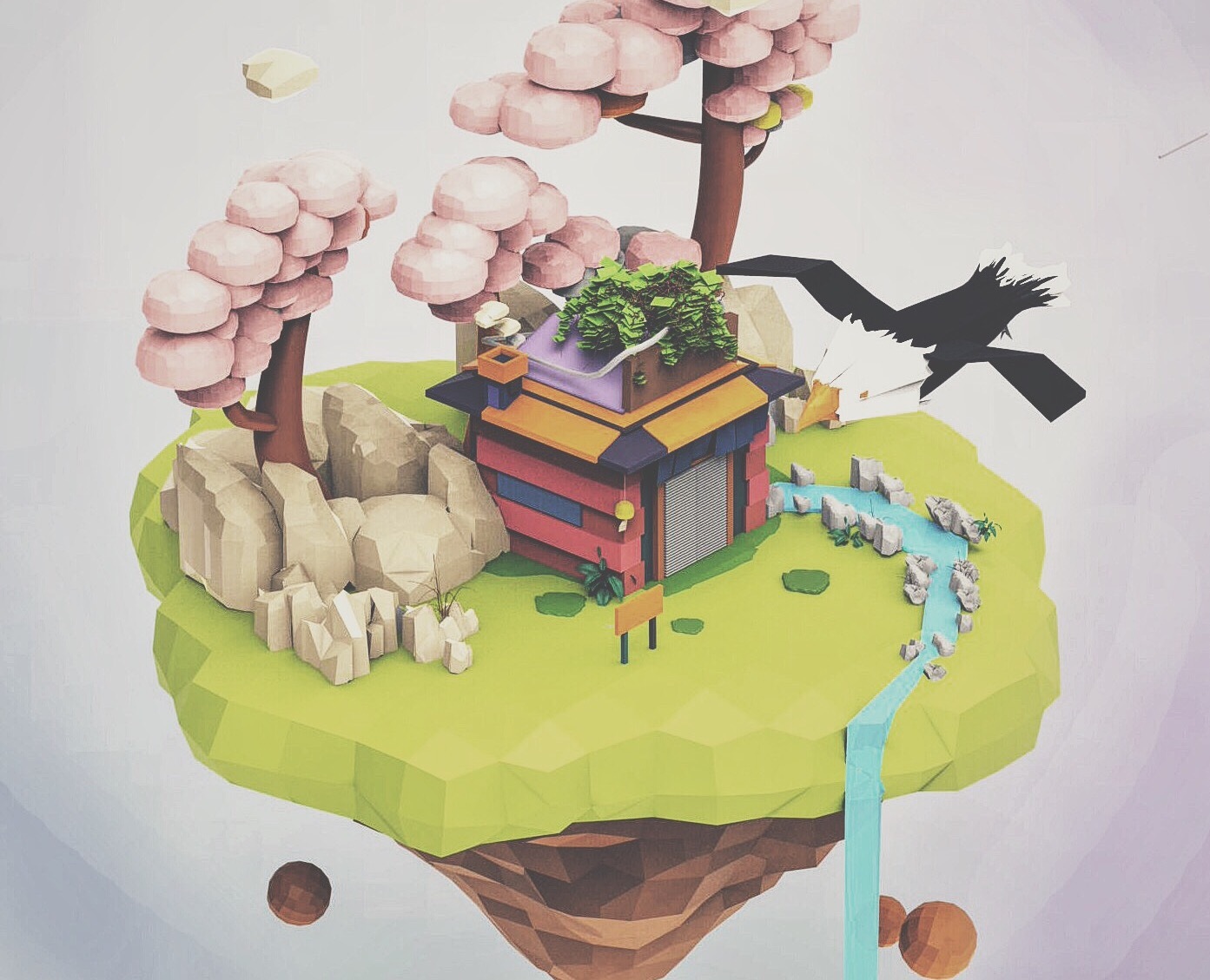 blender练习|三维|场景|frankbo - 原创作品 - 站酷 (zcool)