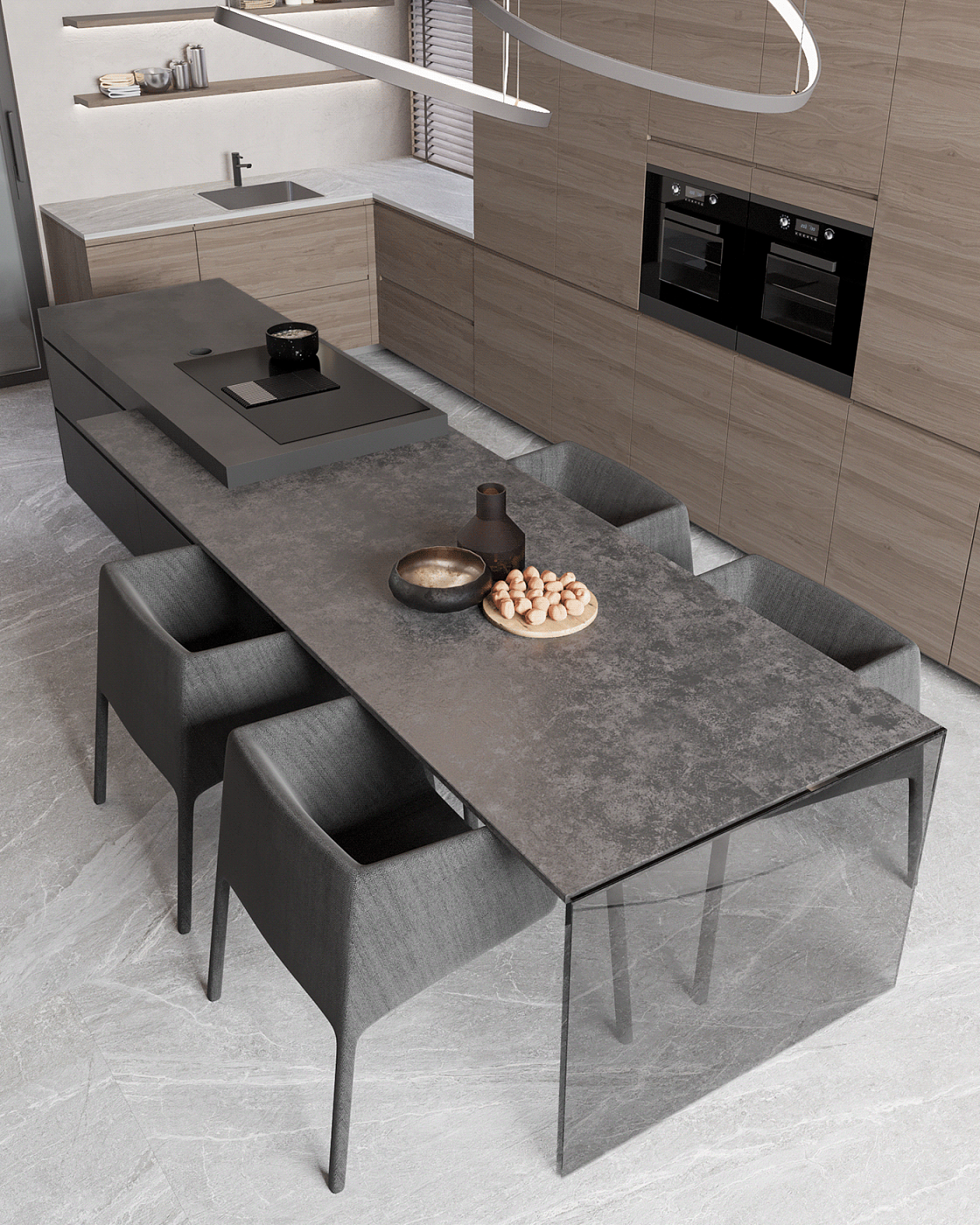 极致挑高空间的简约设计