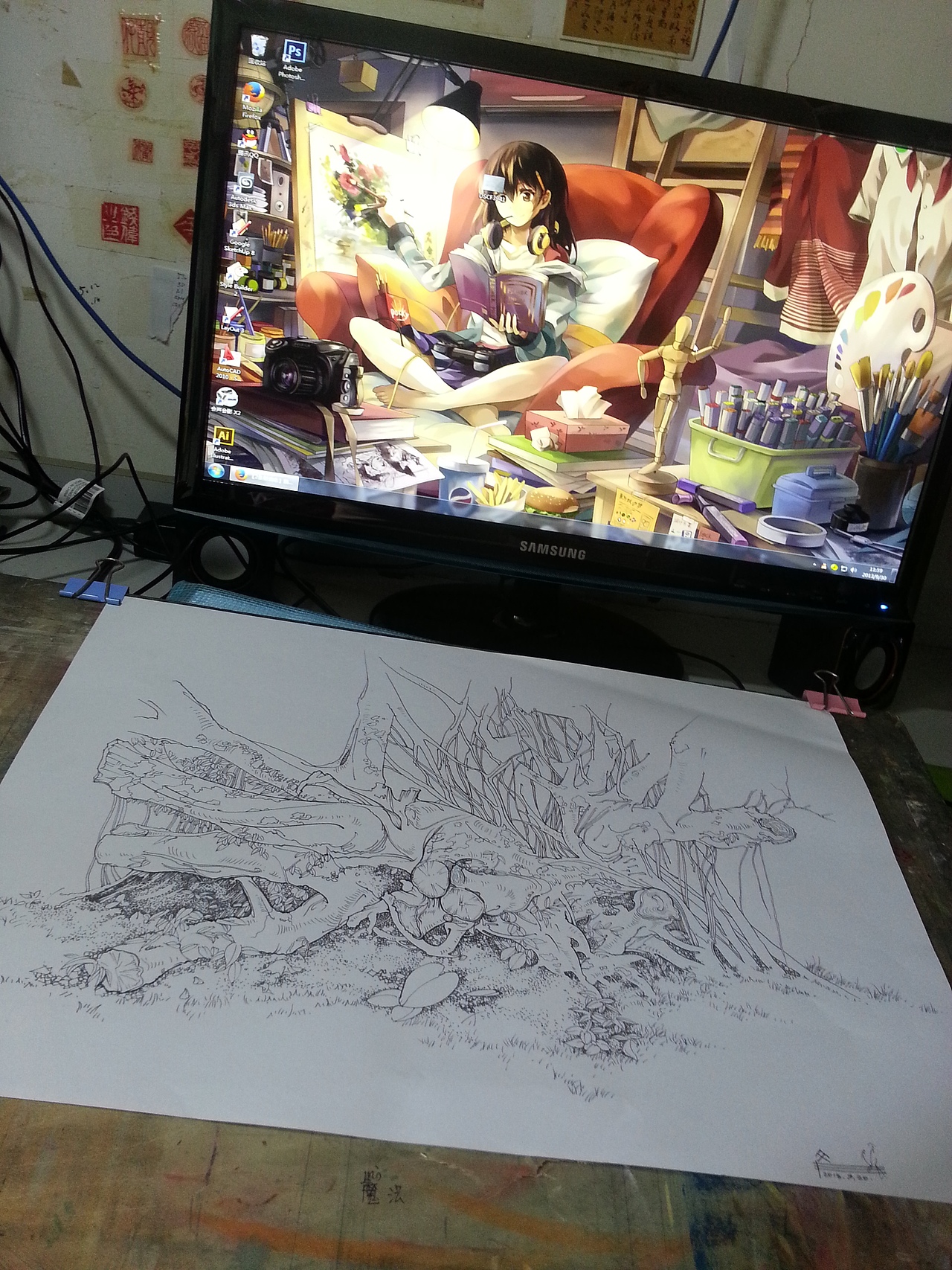 手绘3（图ZMTE4NzU3ODA=） - 创作习作 - 站酷设计师丰兄G原创素材 - 站酷ZCOOL