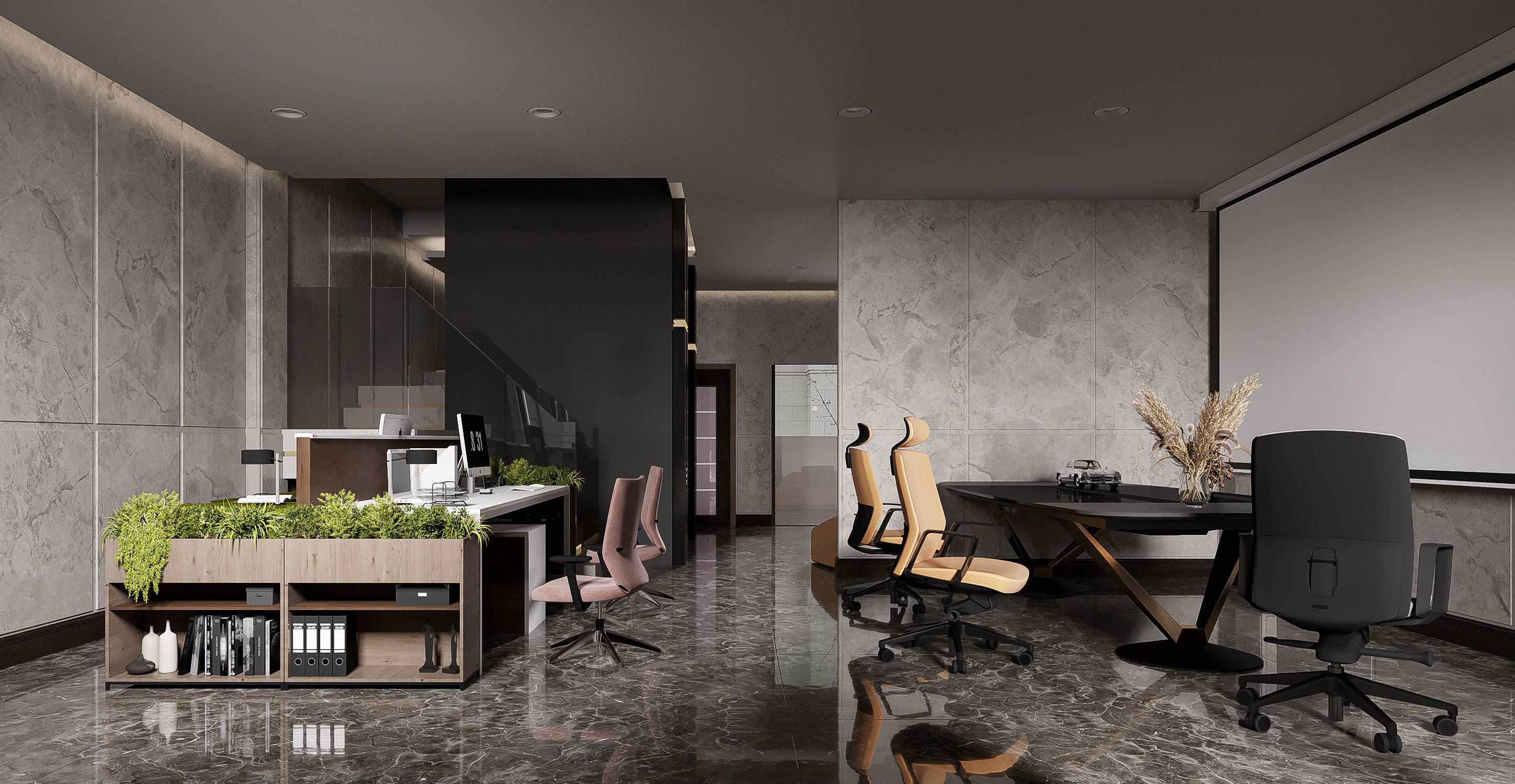 轻奢办公空间设计