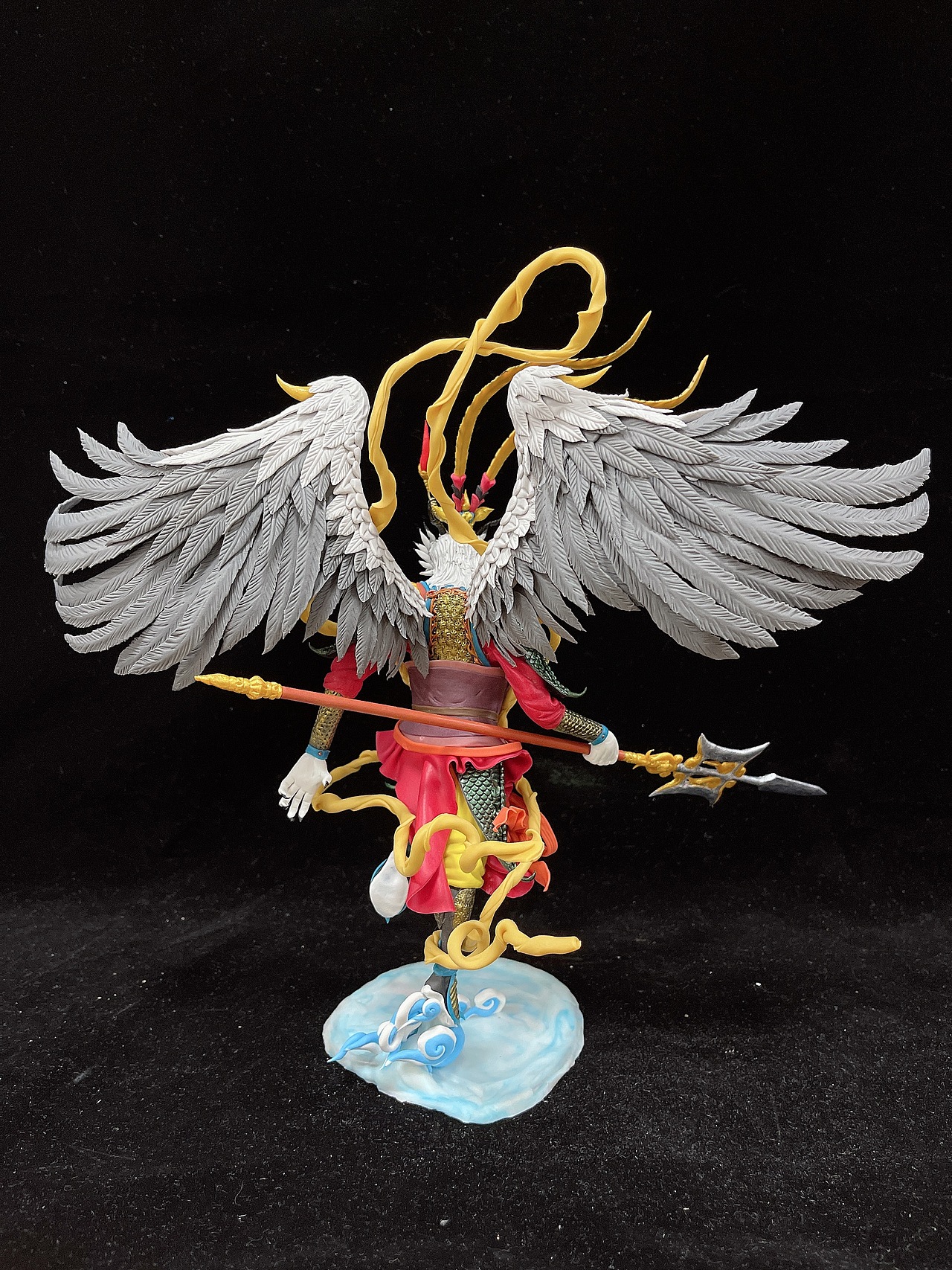 康健面塑作品《西游妖王》