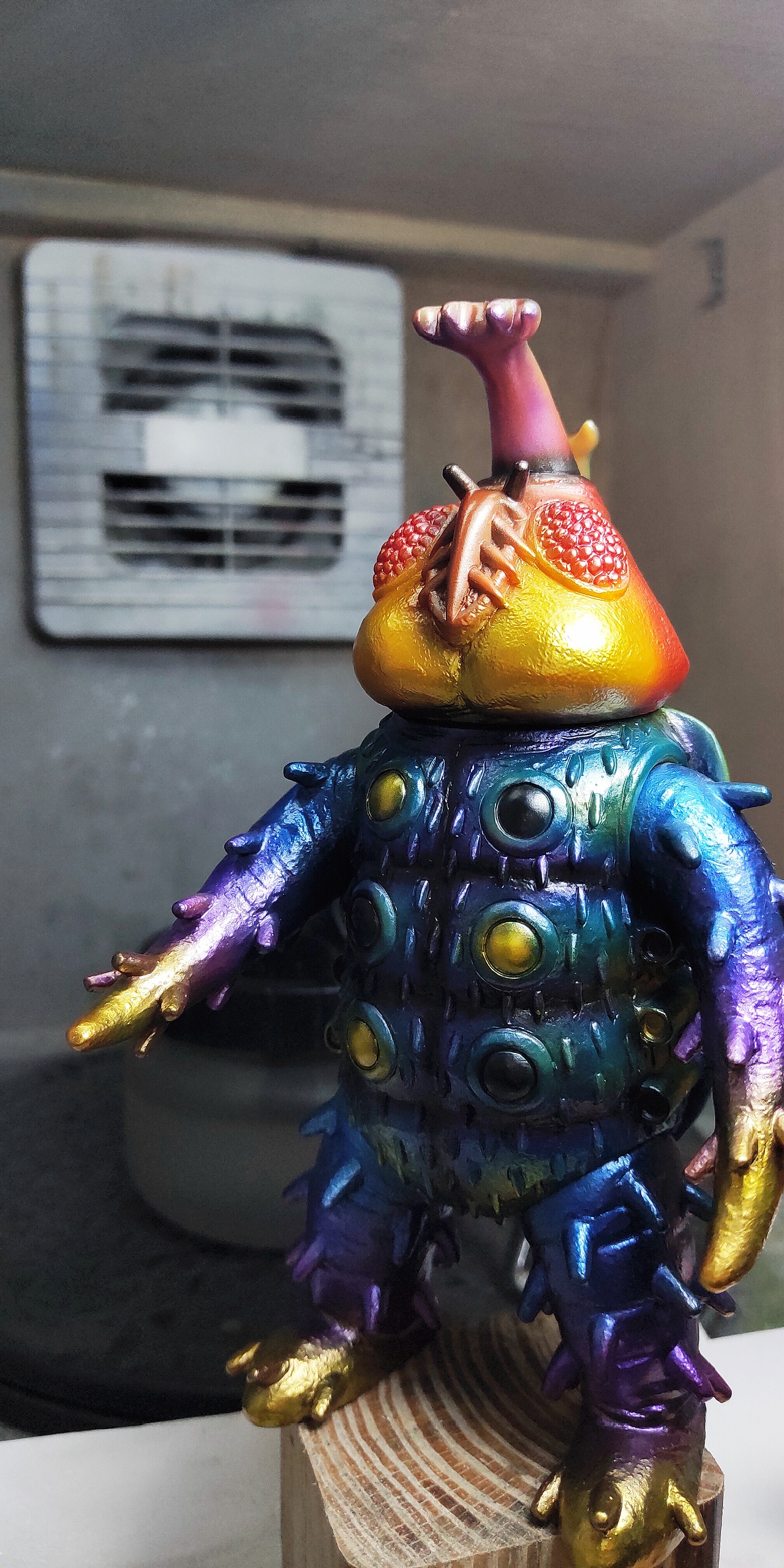 #喷涂作品“撒旦比特尔”重涂#