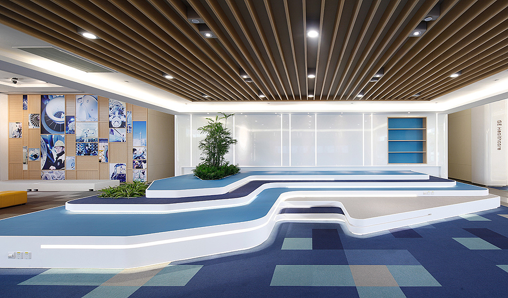 上海通用科技园展厅设计效果图