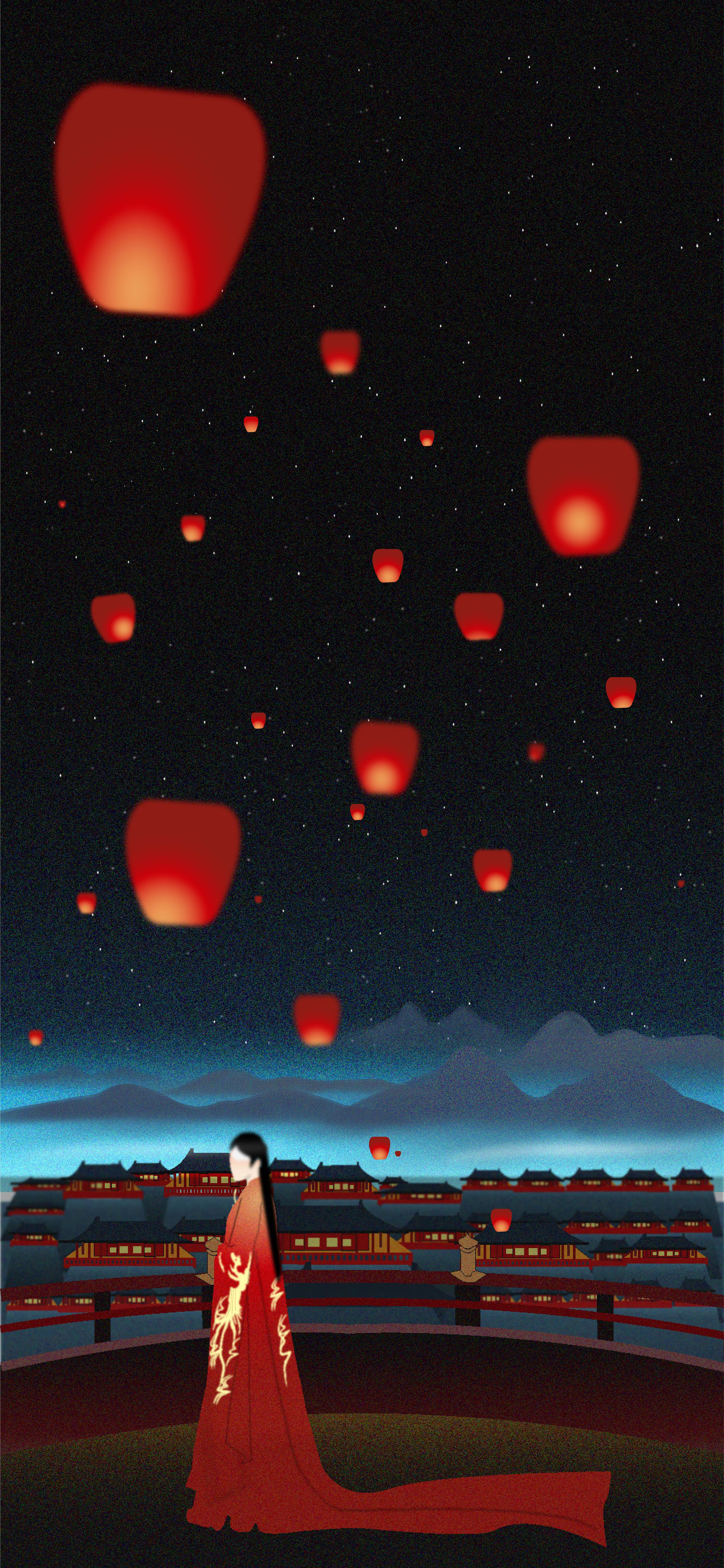 大唐不夜|插画|创作习作|赤野chiye - 原创作品 - 站酷 (zcool)