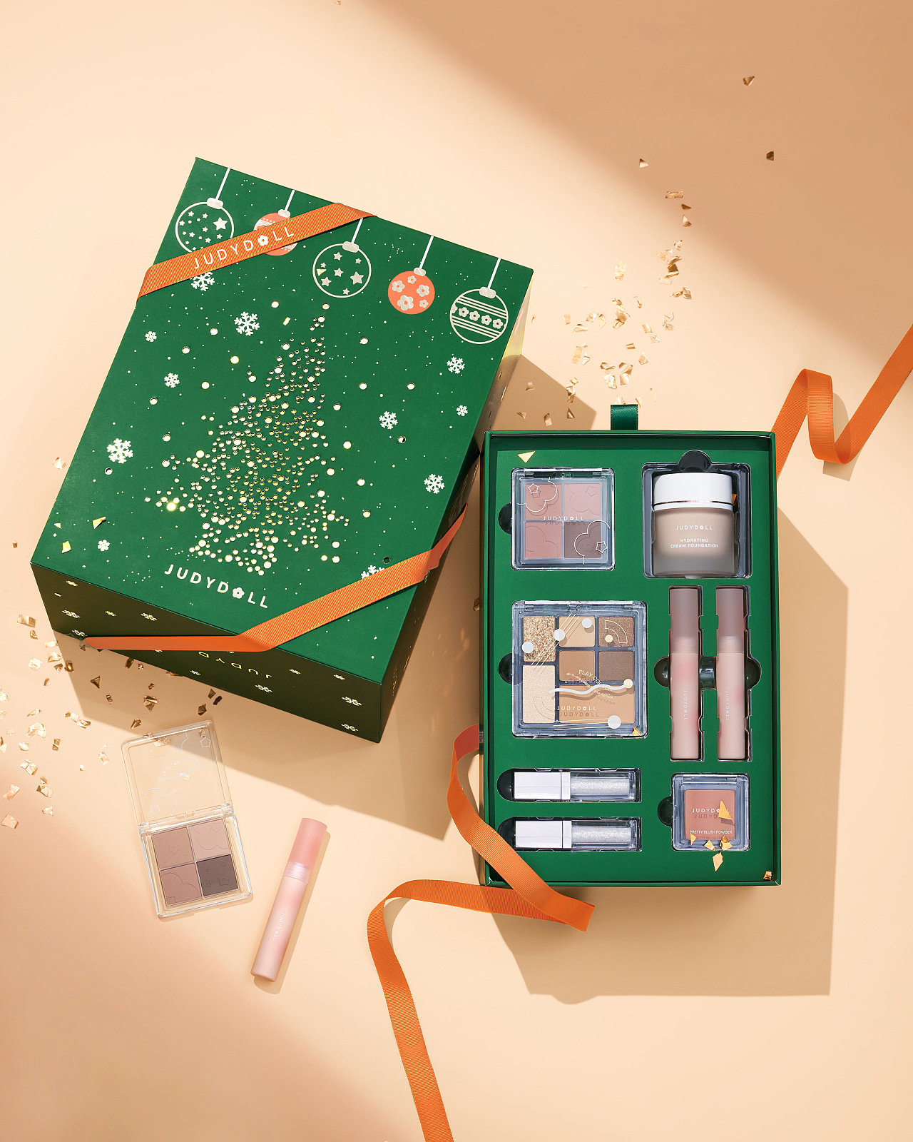 橘朵圣诞礼盒拍摄