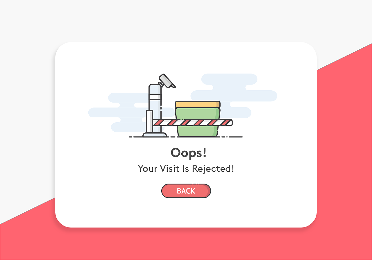 error pages(403/404 /500 /503)|ui|app界面|珈蓝十四夜 - 原创作品