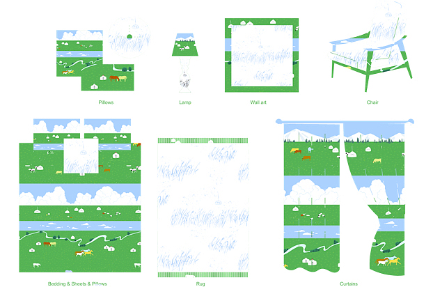 纺织品图案设计