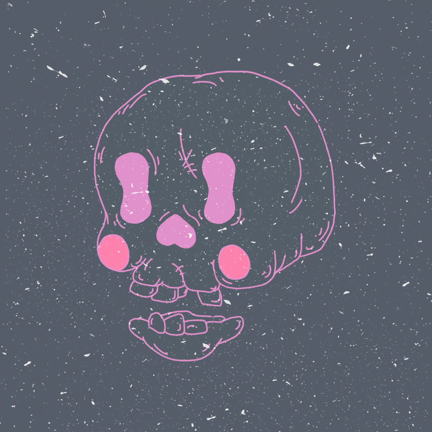PinkSkull（图ZODg1ODg2MDg=） - 新锐潮流插画 - 站酷设计师椒盐比卡丘原创素材 - 站酷ZCOOL