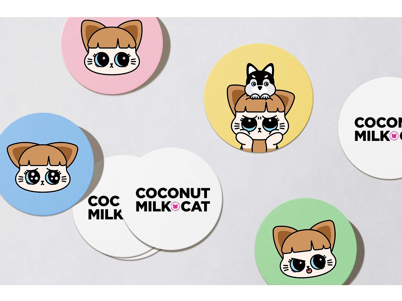 【IP形象设计】椰奶猫