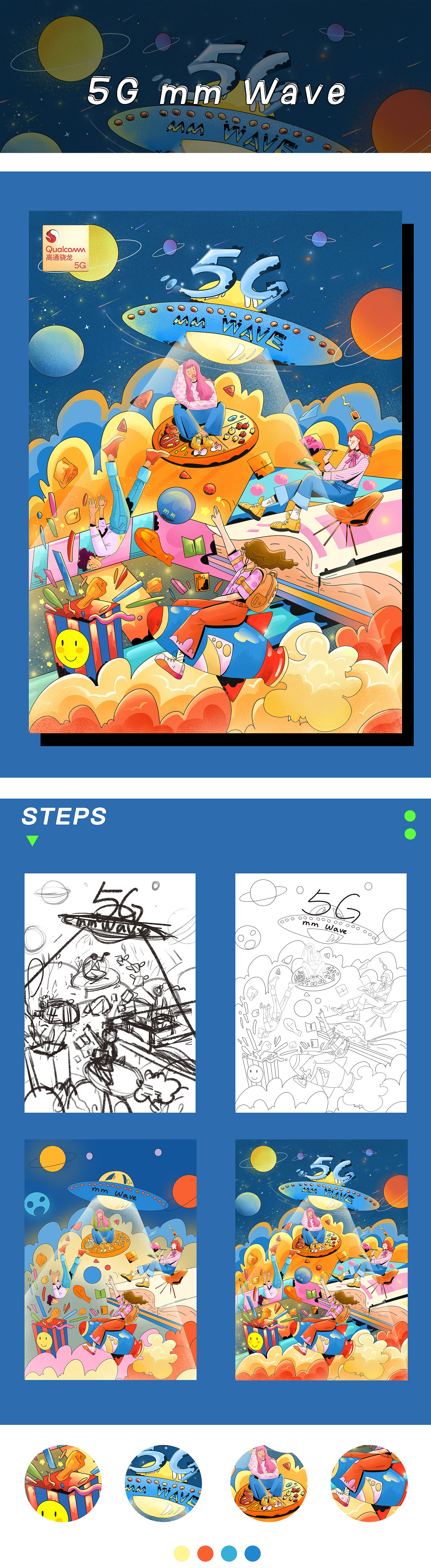 5G-速度让惊叹发生（图ZMjQzMjQzODg4） - 海报 - 站酷设计师m沐止原创素材 - 站酷ZCOOL