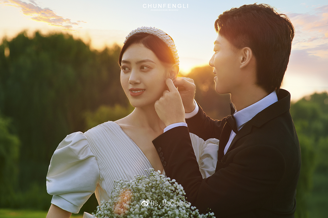 婚纱人像样片创作