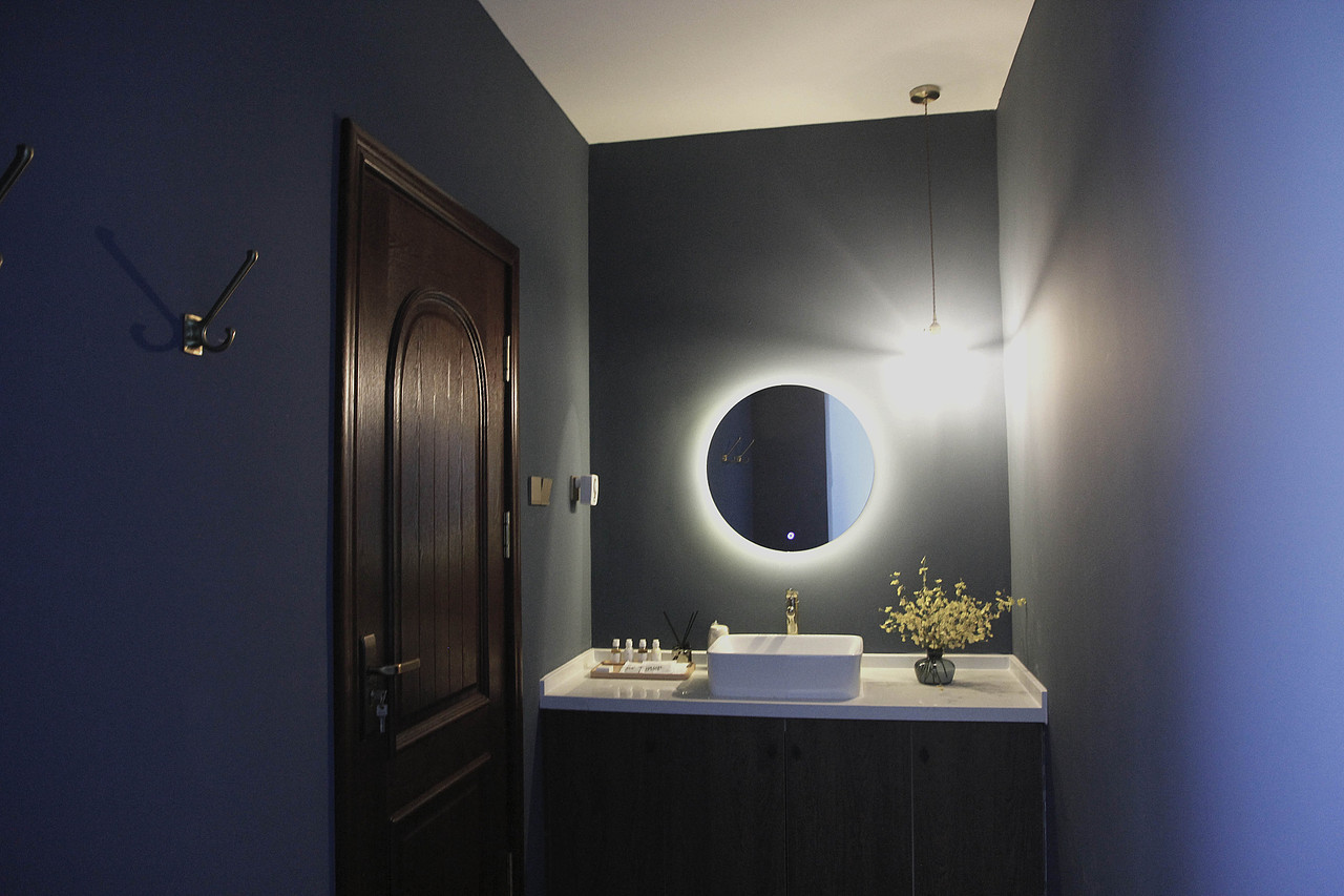 用色彩表达情绪的暮蓝屿民宿（图ZMTI2Nzg5NTU2） - 家装设计 - 站酷设计师十一空间设计原创素材 - 站酷ZCOOL