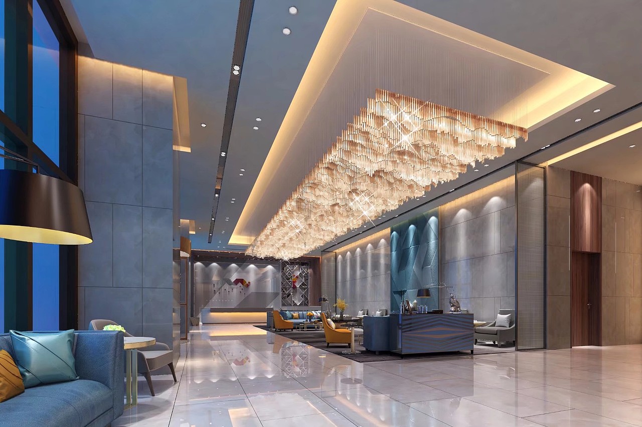 接待大廳（圖ZMTM1NTk5NDc2） - 家裝設(shè)計 - 站酷設(shè)計師小魯班收藏原創(chuàng)素材 - 站酷ZCOOL