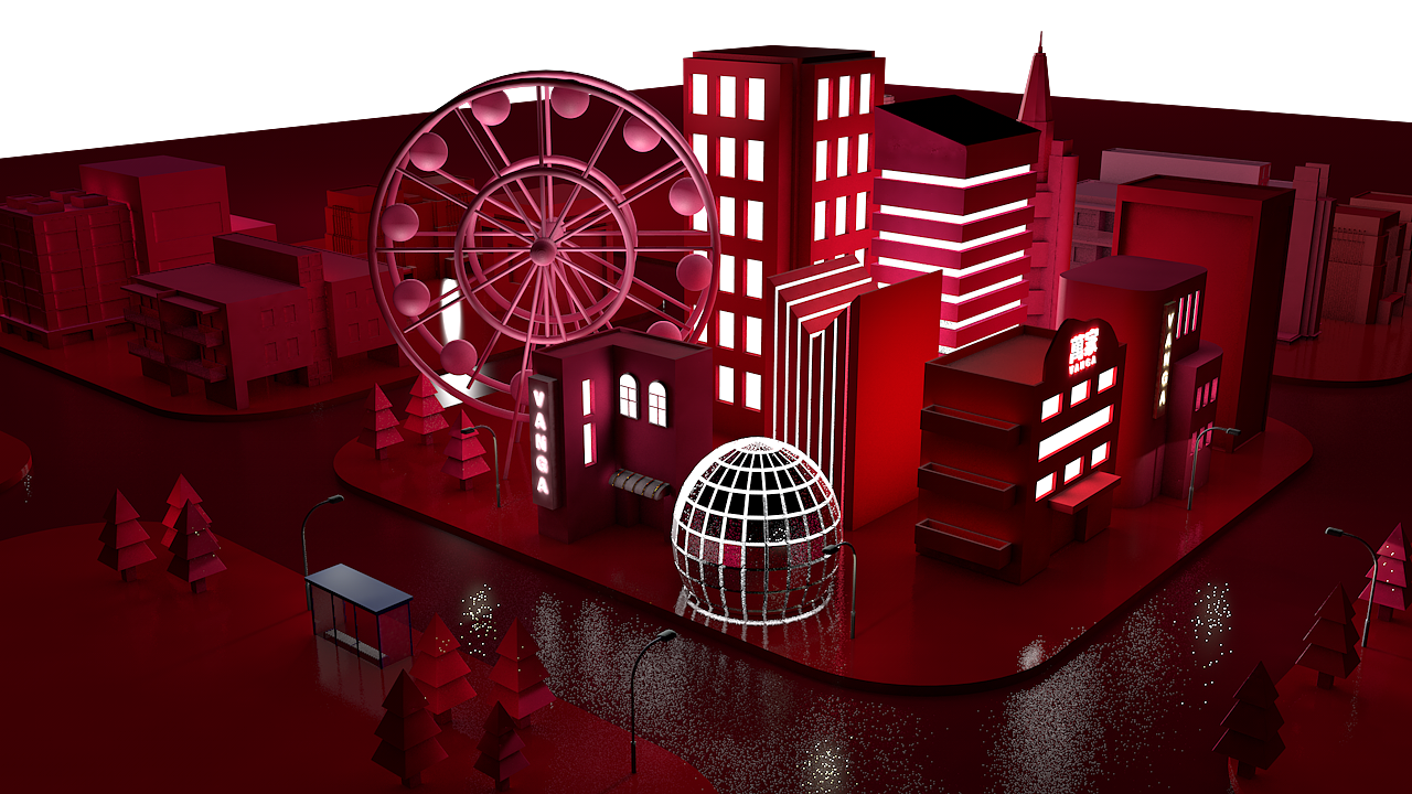 C4D场景（图ZMTYzODk1MDA4） - 场景 - 站酷设计师Dow_Ho原创素材 - 站酷ZCOOL