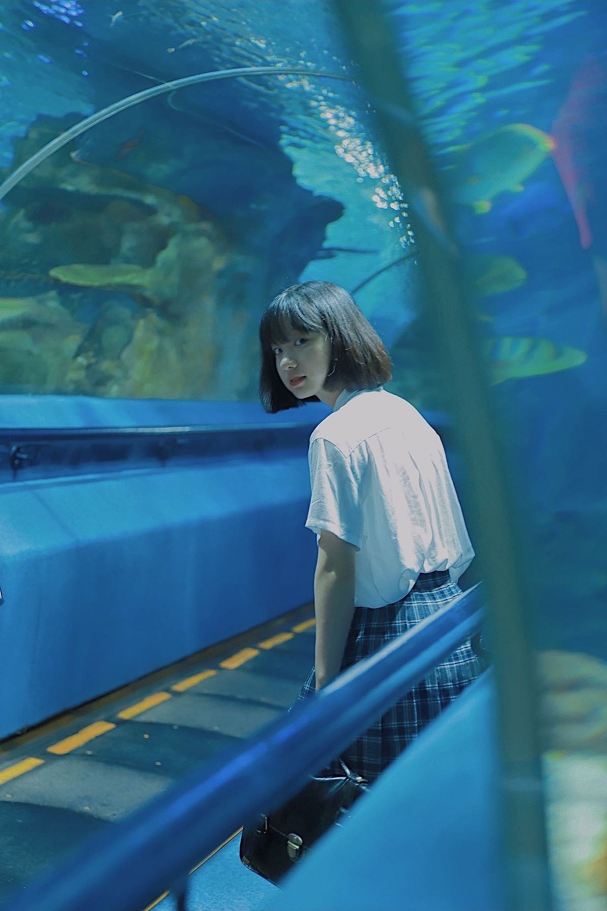 ocean blue（图ZMjY0MTEyNzUy） - 人像摄影 - 站酷设计师蓝人渔_原创素材 - 站酷ZCOOL