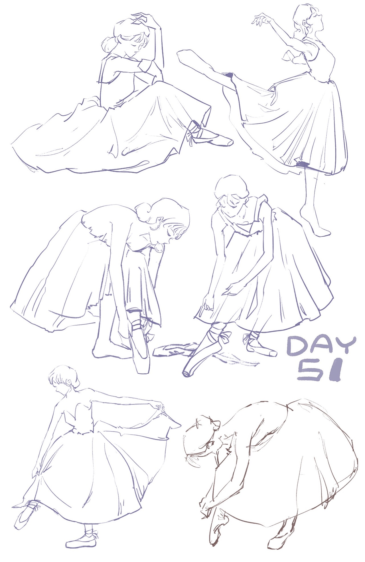 #速写60天挑战赛# Day51 @速写班长（图ZMjg5MjQ1ODQw） - 创作习作 - 站酷设计师他们叫我小蓝同学原创素材 - 站酷ZCOOL