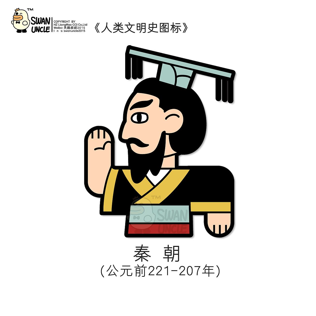 古中国文明历史图标