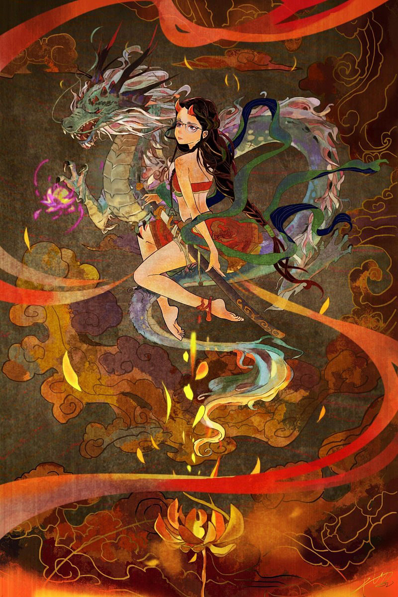国潮是什么鸭~（图ZMjcyMzAzNDg4） - IP形象 - 站酷设计师天宫霞原创素材 - 站酷ZCOOL