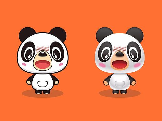 Illustrator卡通熊猫做着玩（个人主页-ZMjY5MjU1MDQ=） - 创作习作 - 站酷设计师亚瑟快跑原创素材 - 站酷ZCOOL