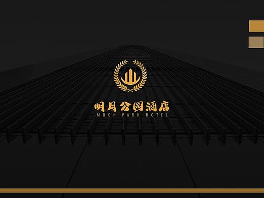 明月公园酒店（个人主页-ZNDYzMzI5MzI=） - Logo - 站酷设计师鲨设计原创素材 - 站酷ZCOOL